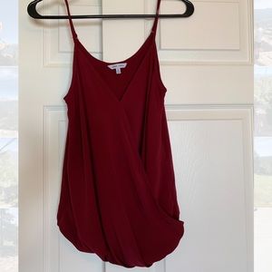 Deep V Spaghetti Strap Top